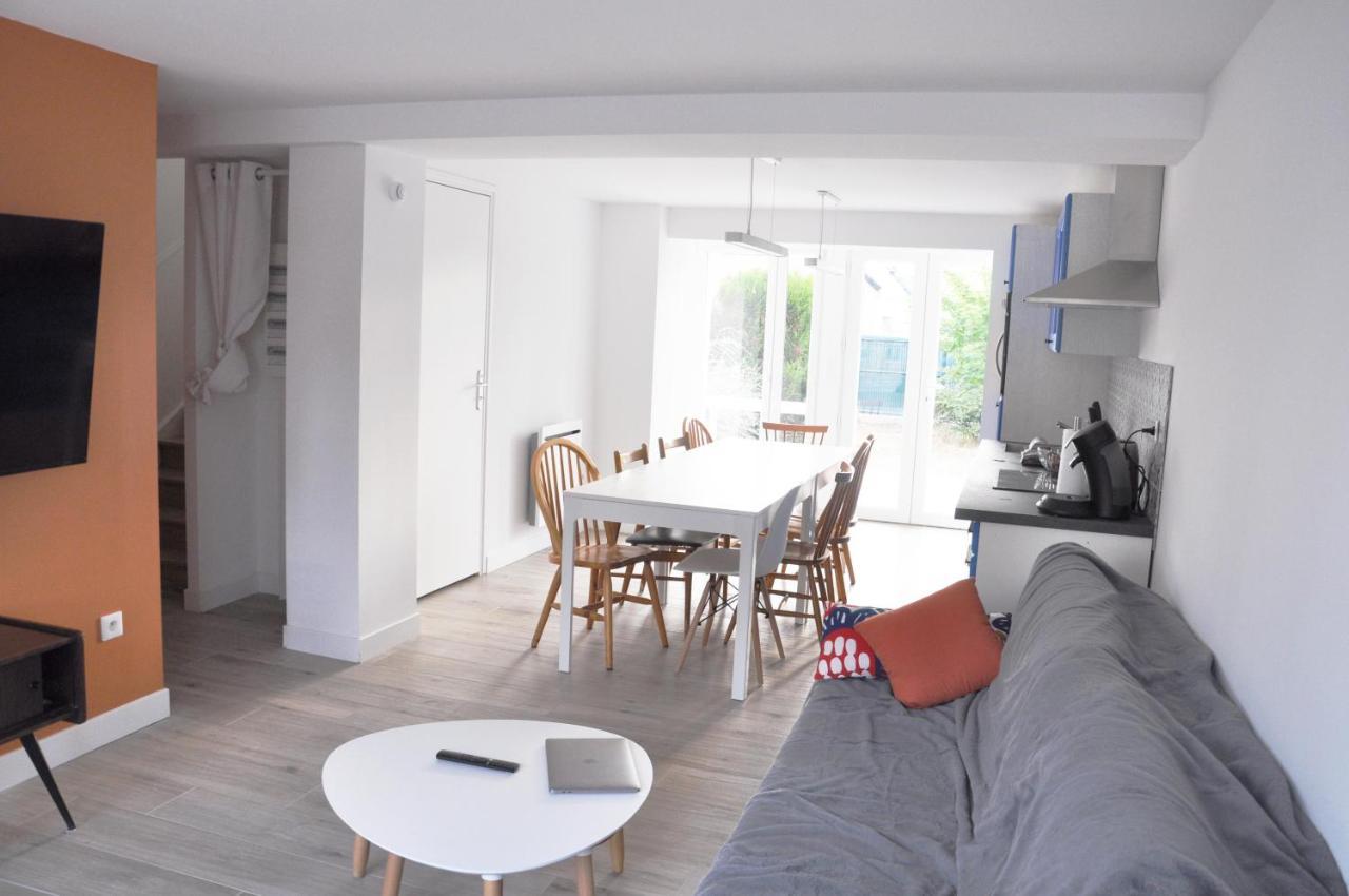 Grande Maison A Deux Pas De La Mer 브레뒨느 외부 사진